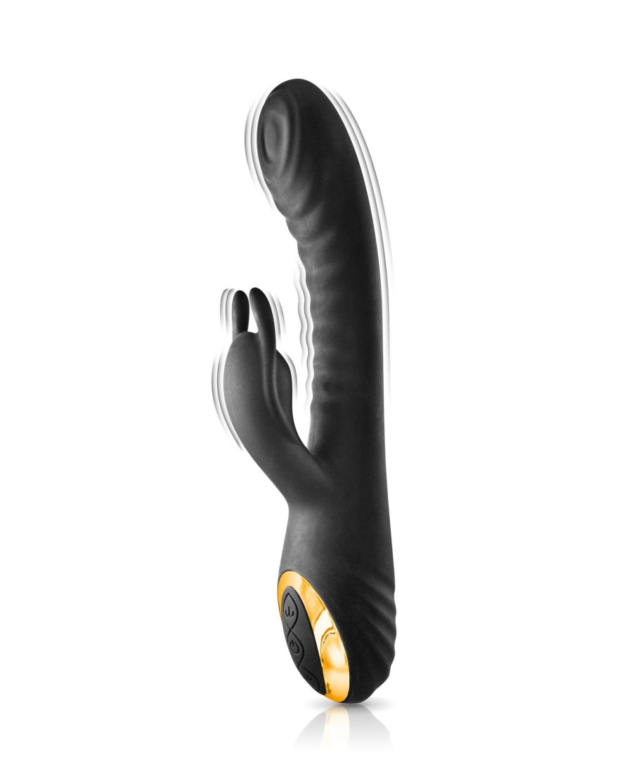 RABBIT MY MAHARANI BLACK EMPIRE VIBRATOR