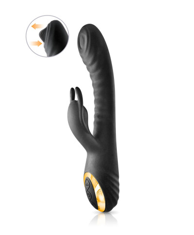 RABBIT MY MAHARANI BLACK EMPIRE VIBRATOR