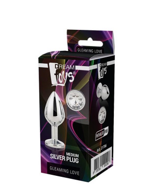 GLEAMING LOVE SILVER PLUG MEDIUM