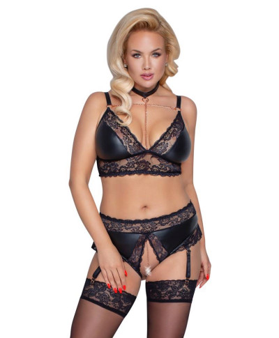 Bra and Suspender Briefs XL