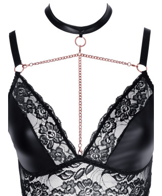 Bra and Suspender Briefs XL
