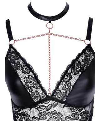 Bra and Suspender Briefs XL