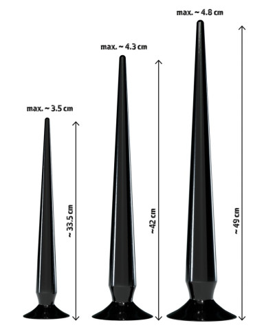 Super Long Anal Plug Set