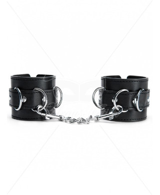 Black Wrist Cuffs