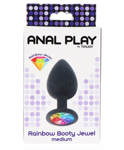 Rainbow Booty Jewel Medium