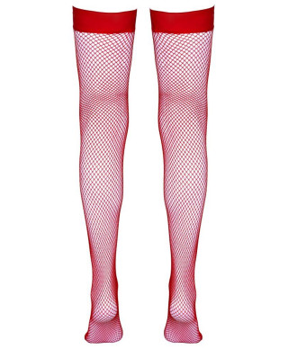 Hold-up Stockings red M