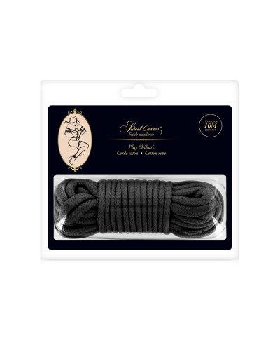 SM BONDAGE ROPE BLACK 10M Size T2