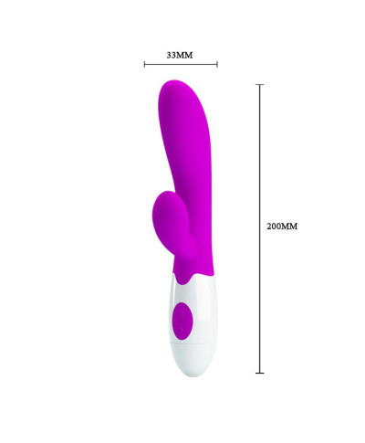 Mocny wibrator punkt g łechtaczka 30trybów 20cm