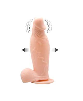 Realistyczny powiększany penis dildo przyssawka 19