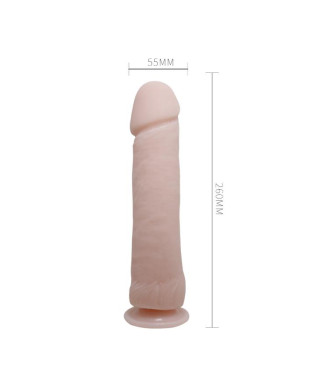 Duży naturalny penis dildo z przyssawką 26cm