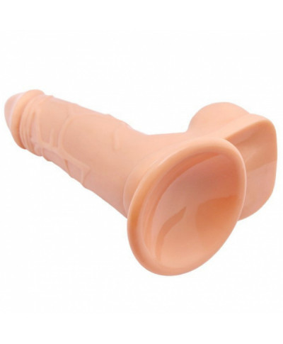 Realistyczny penis sex dildo z wibracją 15 cm