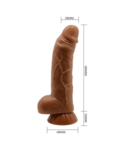 Dildo członek realistyczny penis przyssawka 18cm