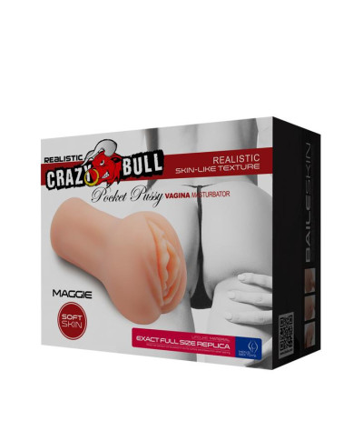 CRAZY BULL- MAGGIE POCKET PUSSY MASTURBATOR