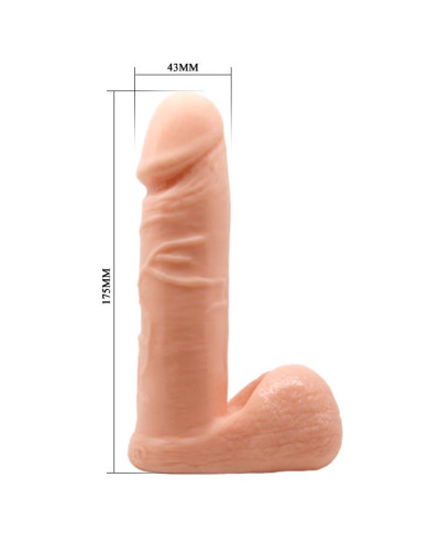 Uprząż dildo strapon lesbijskie penis członek 17cm