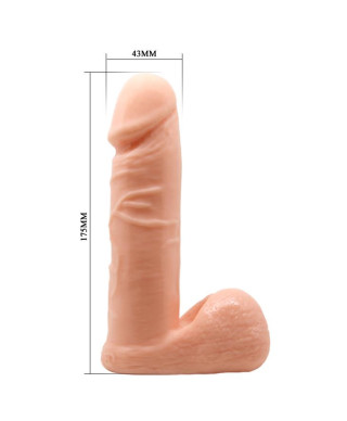 Uprząż dildo strapon lesbijskie penis członek 17cm