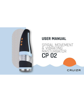 CRUIZR-CP02 Rotating And Vibrating Automatic Masturbator With Adapter