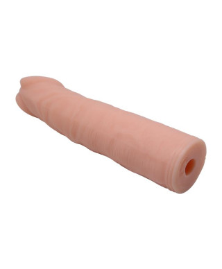 Strap-on elastyczne dildo realistyczny penis 19 cm