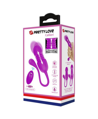 PRETTY LOVE - Callieri 12 vibration functions 12 thrusting settings Memory function Wireless remote control