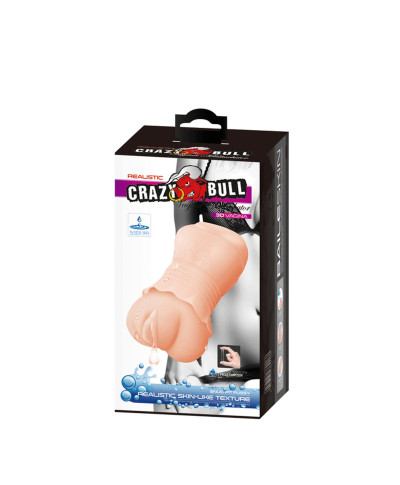 CRAZY BULL- Realistic 3D VAGINA Water lubricant