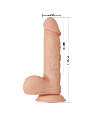 Dildo realistyczny sztuczny penis z przyssawką