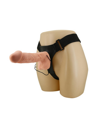 Dildo realistyczny penis wibracje strap-on 26cm