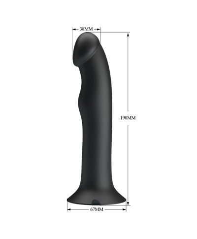 Dildo wibrujące z przyssawką analne waginalne 12 trybów wibracji pulsacji