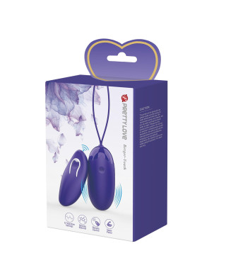 PRETTY LOVE - Berger - Youth Wireless remote control 12 vibration functions