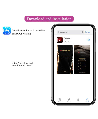 PRETTY LOVE - Catalina 12 vibration functions Mobile APP Long-distance Control