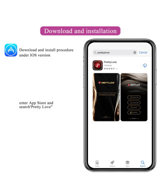 PRETTY LOVE - Catalina 12 vibration functions Mobile APP Long-distance Control