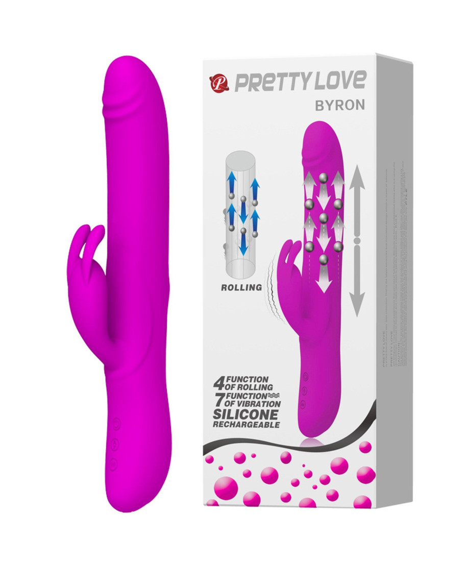 PRETTY LOVE - BYRON 7 vibration functions USB rechargeable