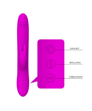 PRETTY LOVE - BYRON 7 vibration functions USB rechargeable