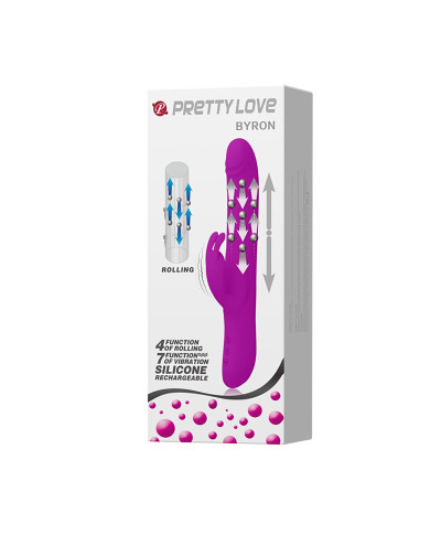 PRETTY LOVE - BYRON 7 vibration functions USB rechargeable