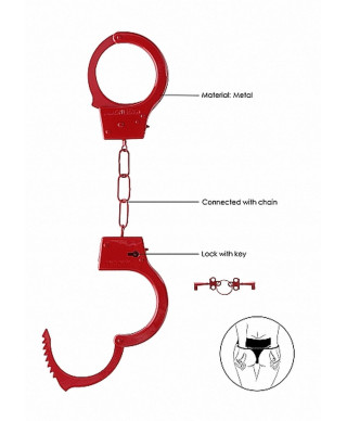 Beginners Handcuffs - Red