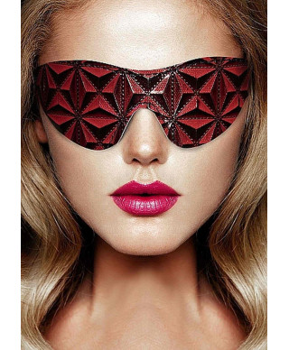 Luxury Eye Mask - Burgundy