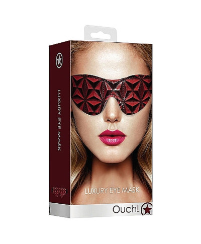 Luxury Eye Mask - Burgundy