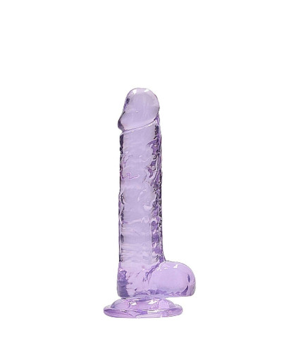 Dildo z przyssawką penis realistyczny żylasty 19cm