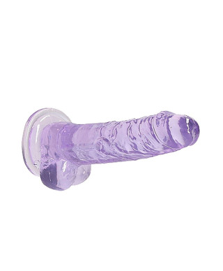 Dildo z przyssawką penis realistyczny żylasty 19cm