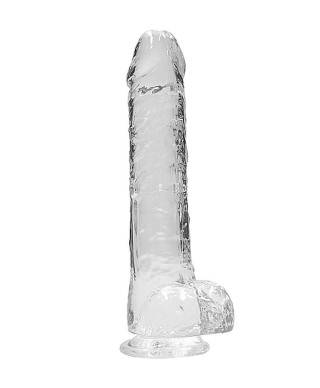 Duży wodoodporny penis dildo mocna przyssawka 25cm