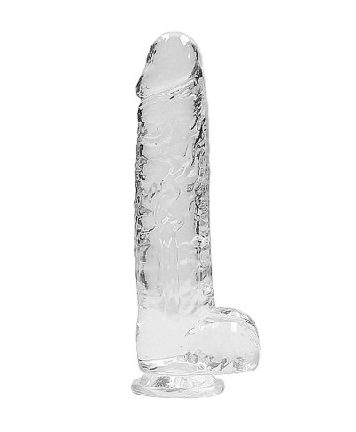 Duży wodoodporny penis dildo mocna przyssawka 25cm