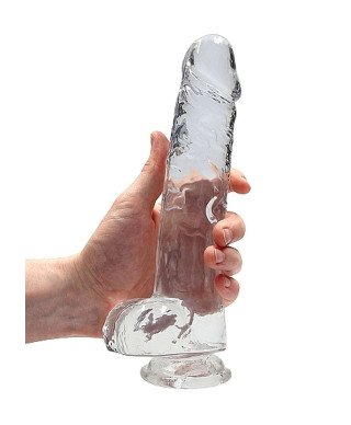 Duży wodoodporny penis dildo mocna przyssawka 25cm