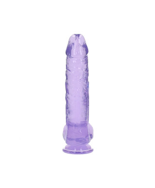 Wodoodporne dildo z przyssawką i jądrami 254 cm