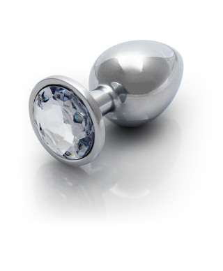 Round Gem Butt Plug - Large