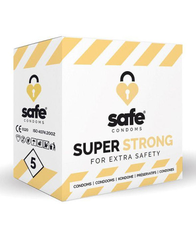 SAFE - Condooms Super Strong voor extra veiligheid 5 stuks