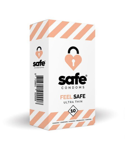 SAFE - Condooms Voelen Veilig Ultra Dun 10 stuks