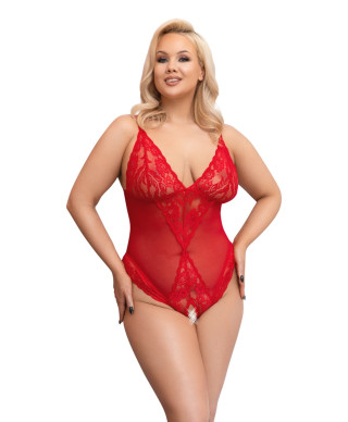 Crotchless Body red XL