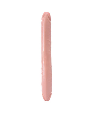 Elastyczny penis dildo podwójna penetracja 34cm