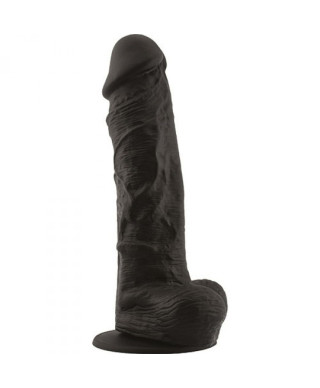 Czarne dildo rozmiar xxl duże grube mocne sex 28cm