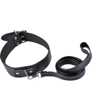 Komplet obroża smycz do dominacji bdsm bondage sex