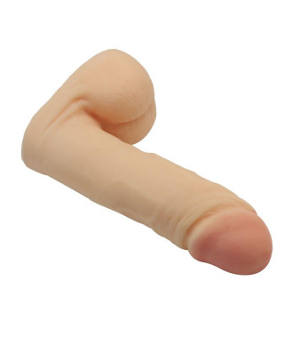 Silikonowe dildo z jądrami realistyczny penis 12cm