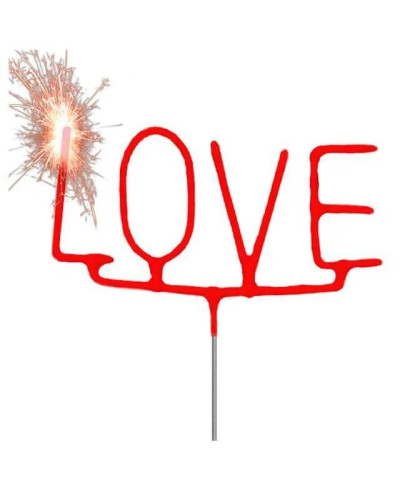 New Years Sparklers Love Star - 1pc